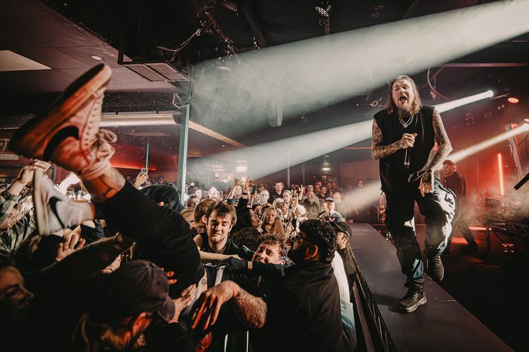 Wage War performing in Adelaide at The Gov